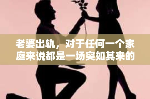老婆出轨，对于任何一个家庭来说都是一场突如其来的风暴。面对这样的困境，如何挽回婚姻，重拾家庭的和谐，成为了许多人迫切想要了解的问题。今天，我们就来聊聊这个敏感而现实的话题——老婆出轨最好的挽回办法。