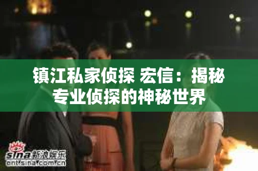 镇江私家侦探 宏信：揭秘专业侦探的神秘世界