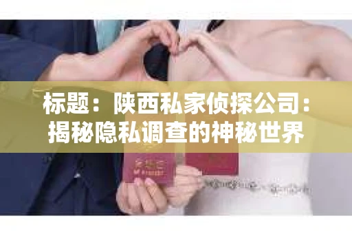 标题：陕西私家侦探公司：揭秘隐私调查的神秘世界