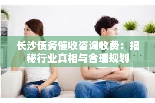 长沙债务催收咨询收费：揭秘行业真相与合理规划