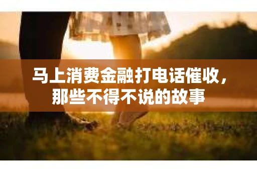 马上消费金融打电话催收，那些不得不说的故事