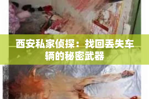 西安私家侦探：找回丢失车辆的秘密武器