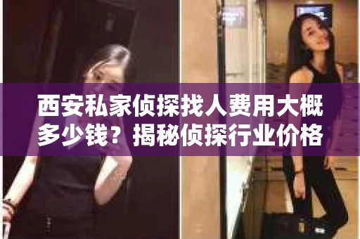 西安私家侦探找人费用大概多少钱？揭秘侦探行业价格之谜