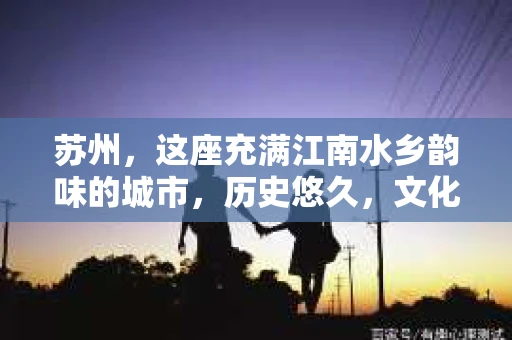 苏州，这座充满江南水乡韵味的城市，历史悠久，文化底蕴深厚。在这样一个充满故事的地方，私家侦探公司自然也不少。那么，苏州哪有私家侦探公司呢？今天，我就来给大家盘点一下。