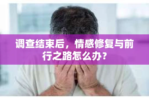 调查结束后，情感修复与前行之路怎么办？