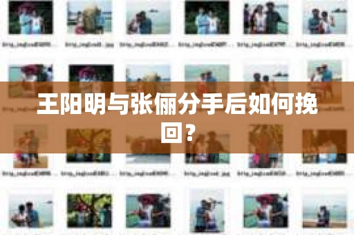 王阳明与张俪分手后如何挽回？